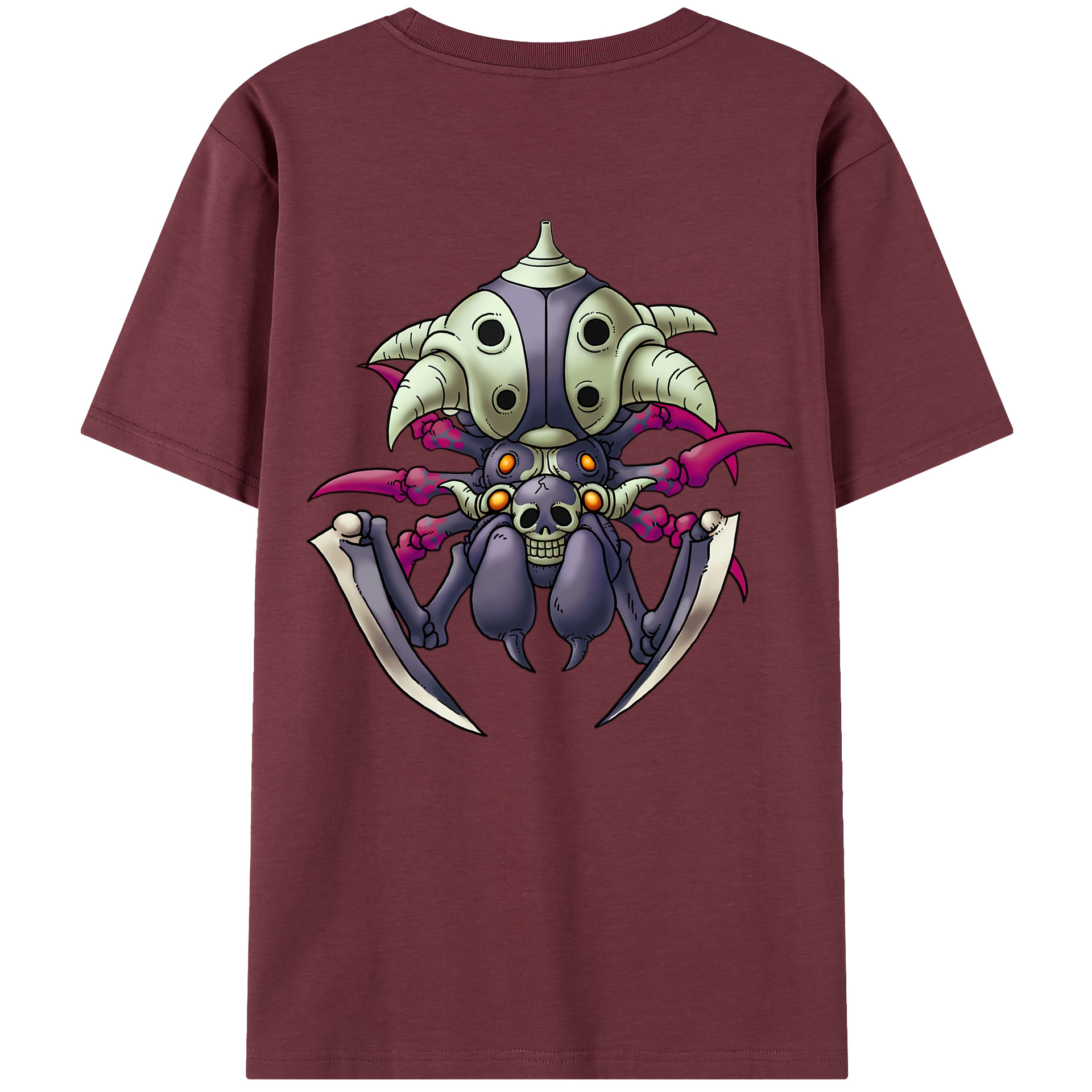 （画像用） ドラゴンクエスト Doragon Kuesuto Dragon Quest 綿100％半袖Tシャツ（背面プリント）